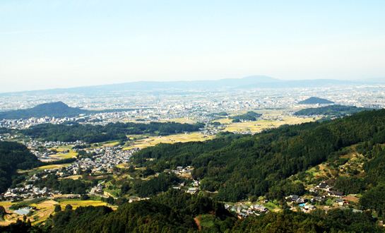 大和三山の遠景