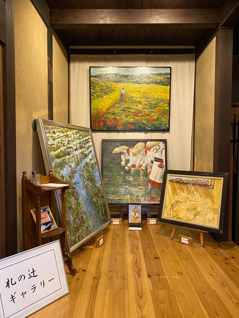 作品展示の様子