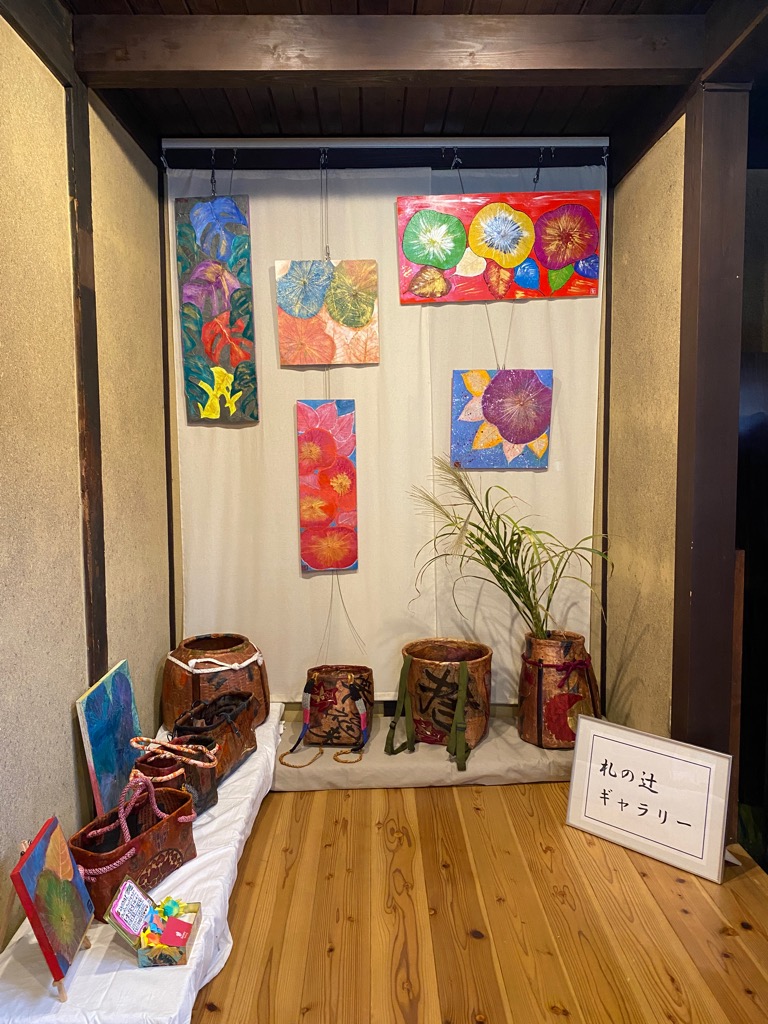 作品展示の様子