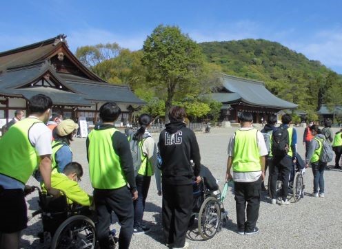 車いすde橿原神宮参拝プロジェクト