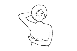 乳がんイラスト