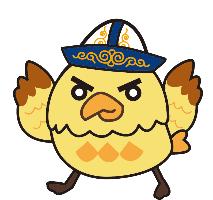 ホストタウンマスコットキャラクターのイラスト