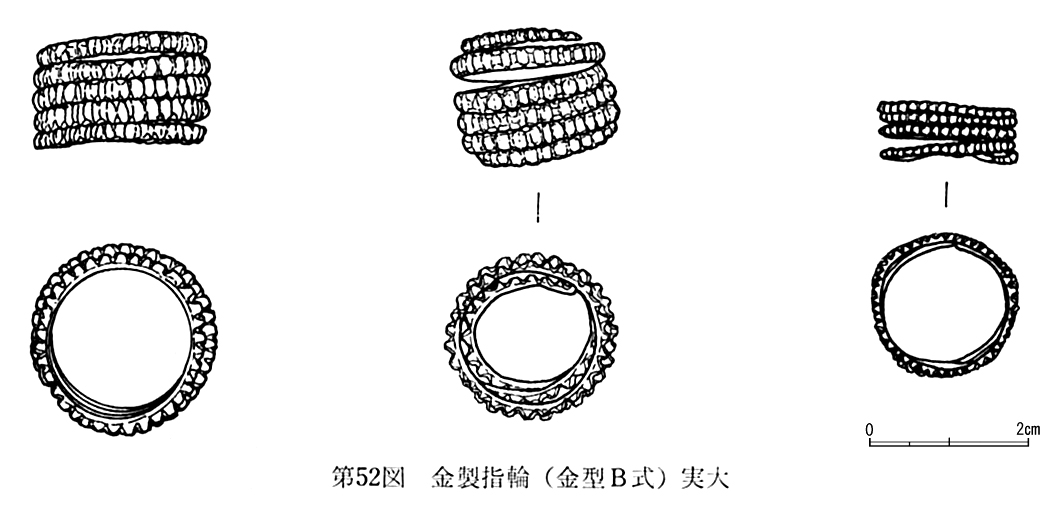 第52図金製指輪(金製B式)
