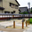 土居などを再現した北環濠小公園の様子を撮影した写真