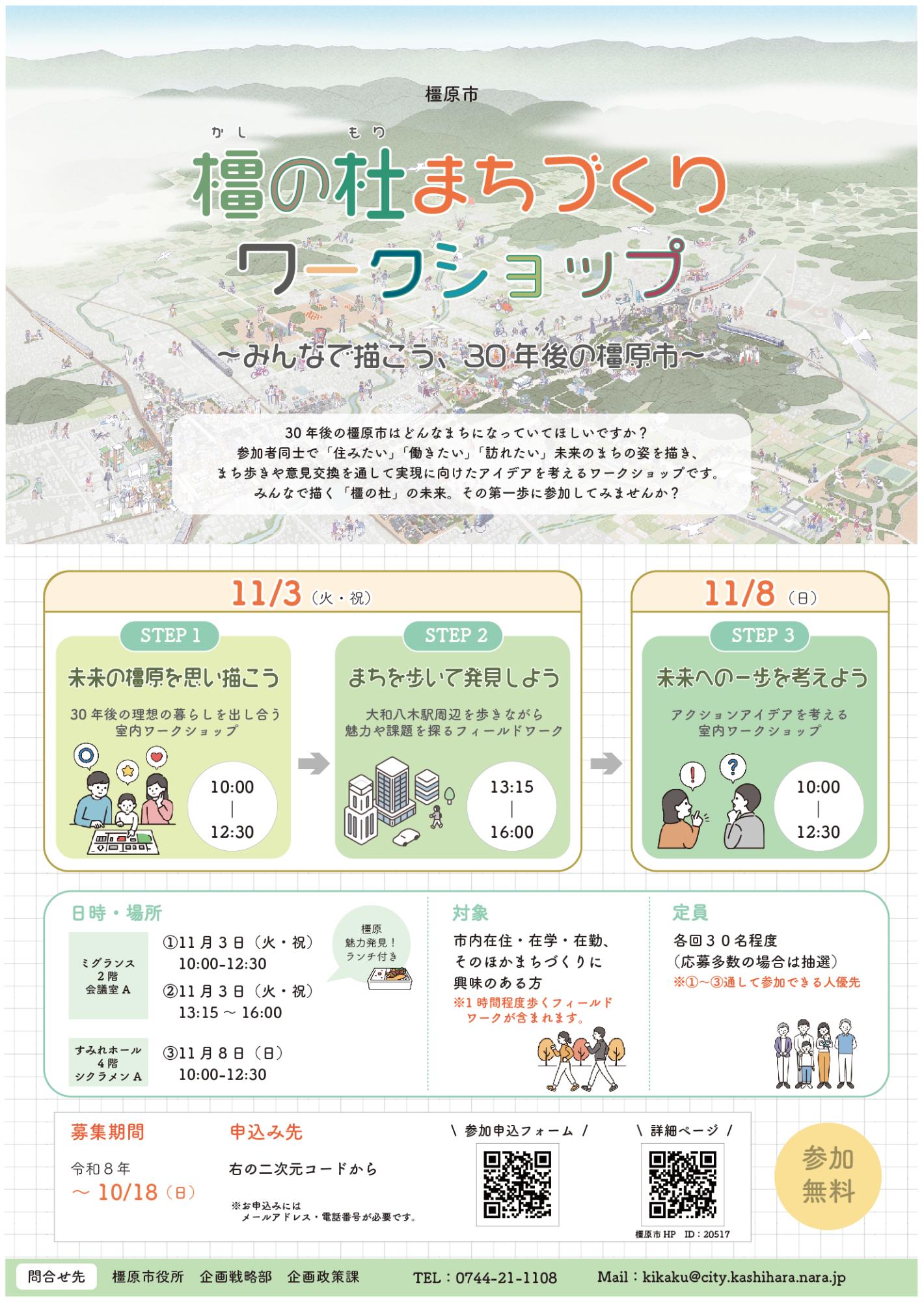 ワークショップポスター 20260915
