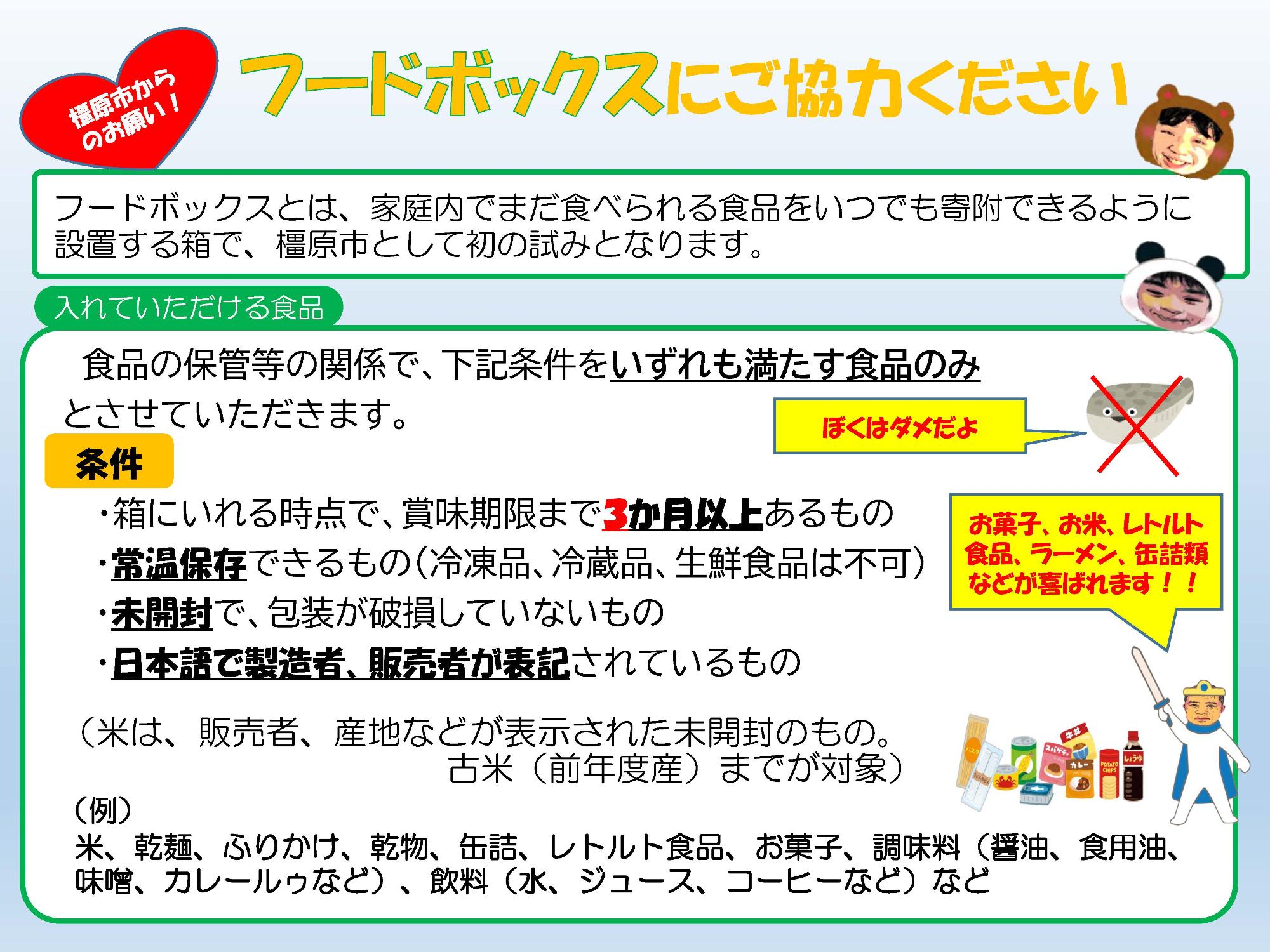 フードボックスチラシ