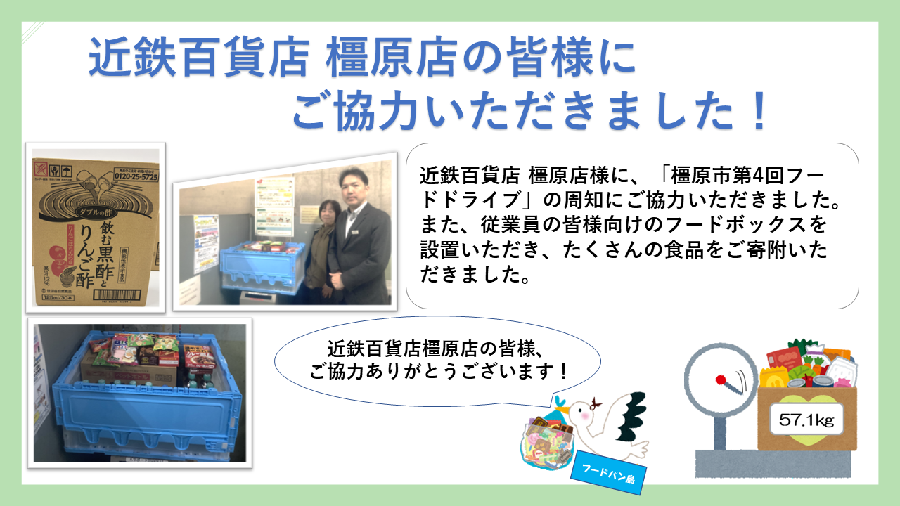 近鉄百貨店橿原店様＿お礼