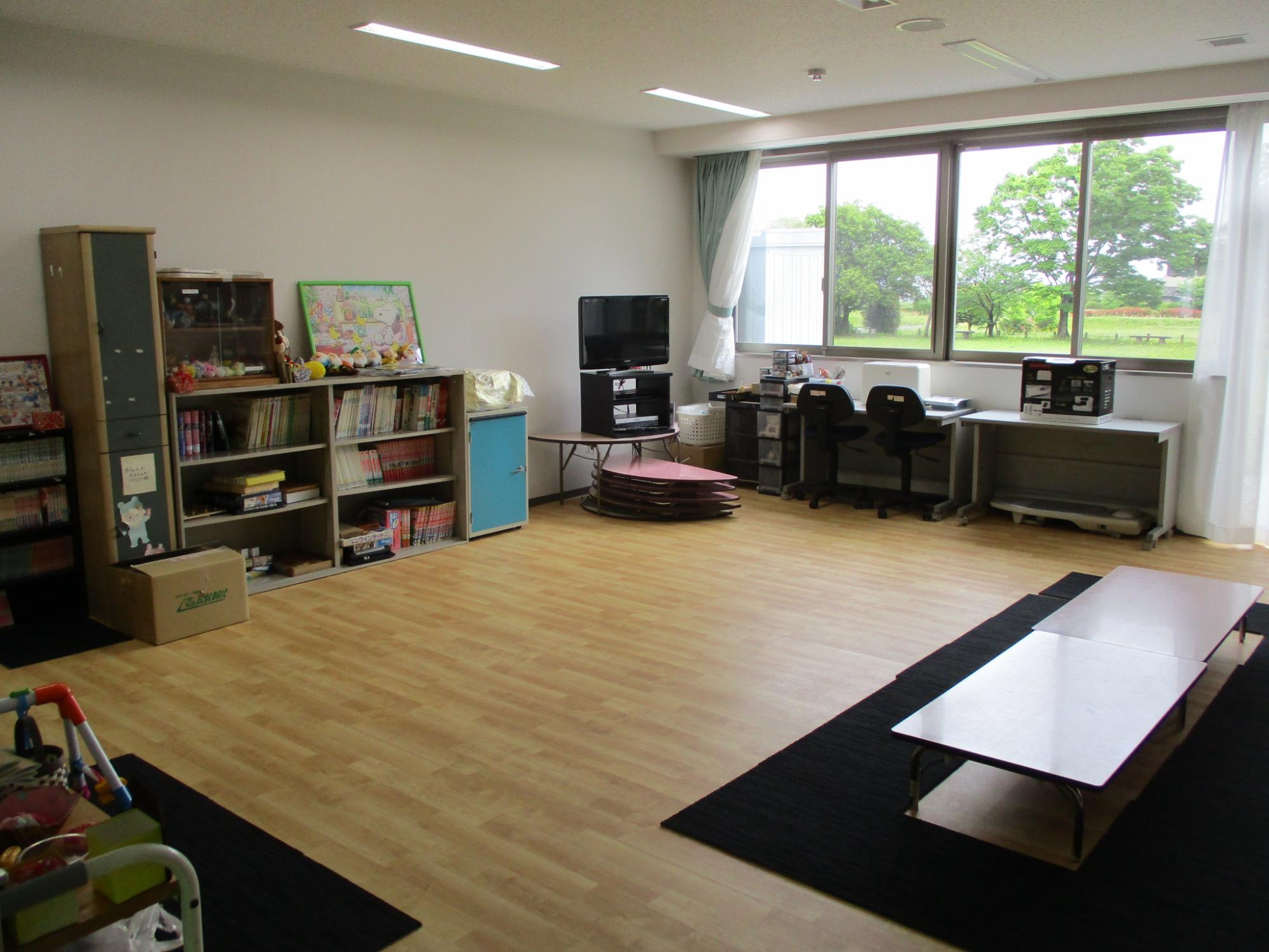 子供が楽しく学べる学習室の写真