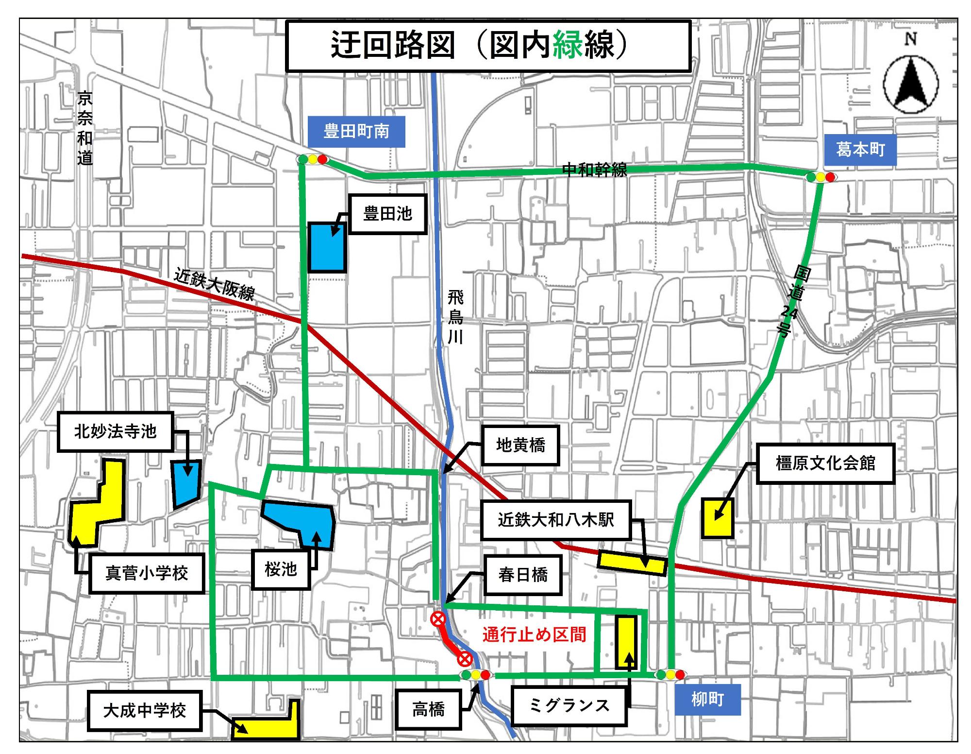 迂回路図