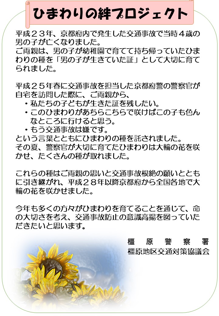 ひまわりの絆プロジェクト