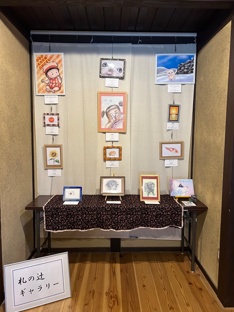 作品展示の様子
