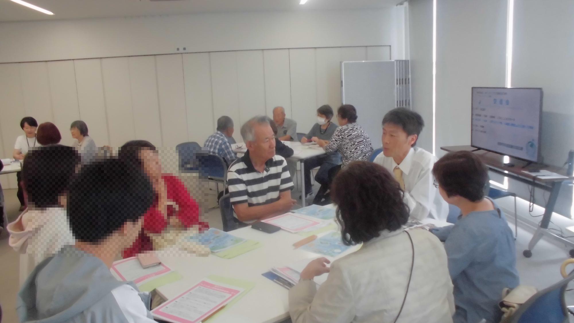 交流会の様子