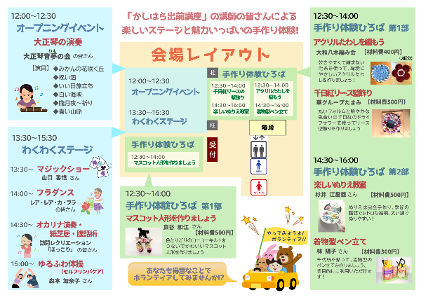 当日プログラム（裏）