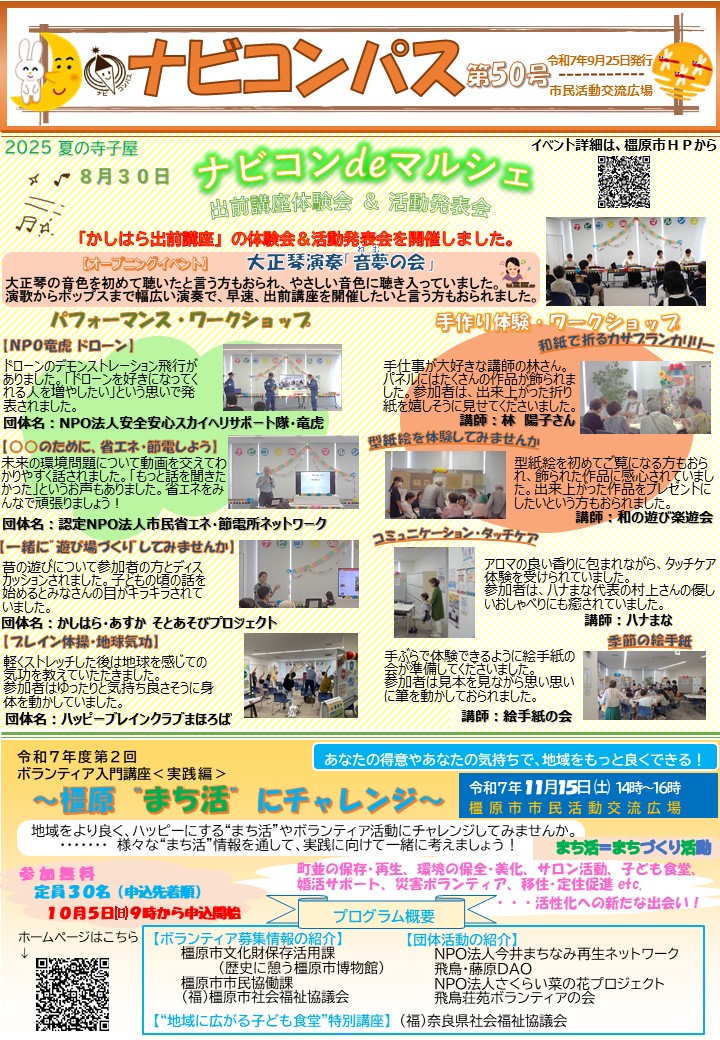 ナビコンパス50号 表