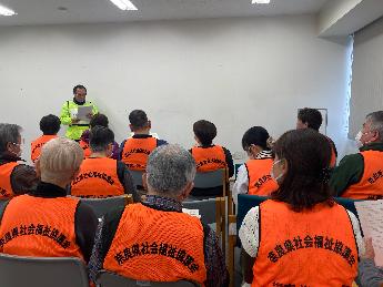 災害ボランティアセンター設置・運営訓練の様子