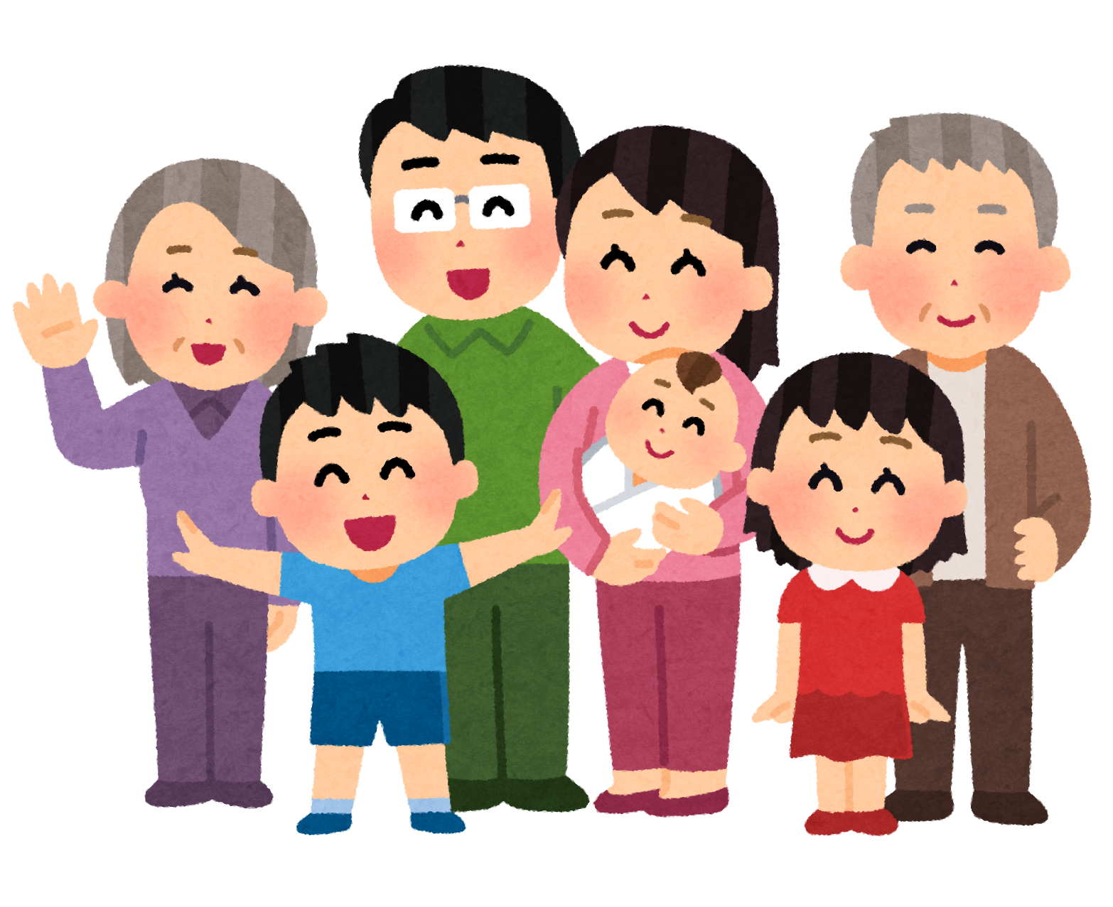 家族イラスト