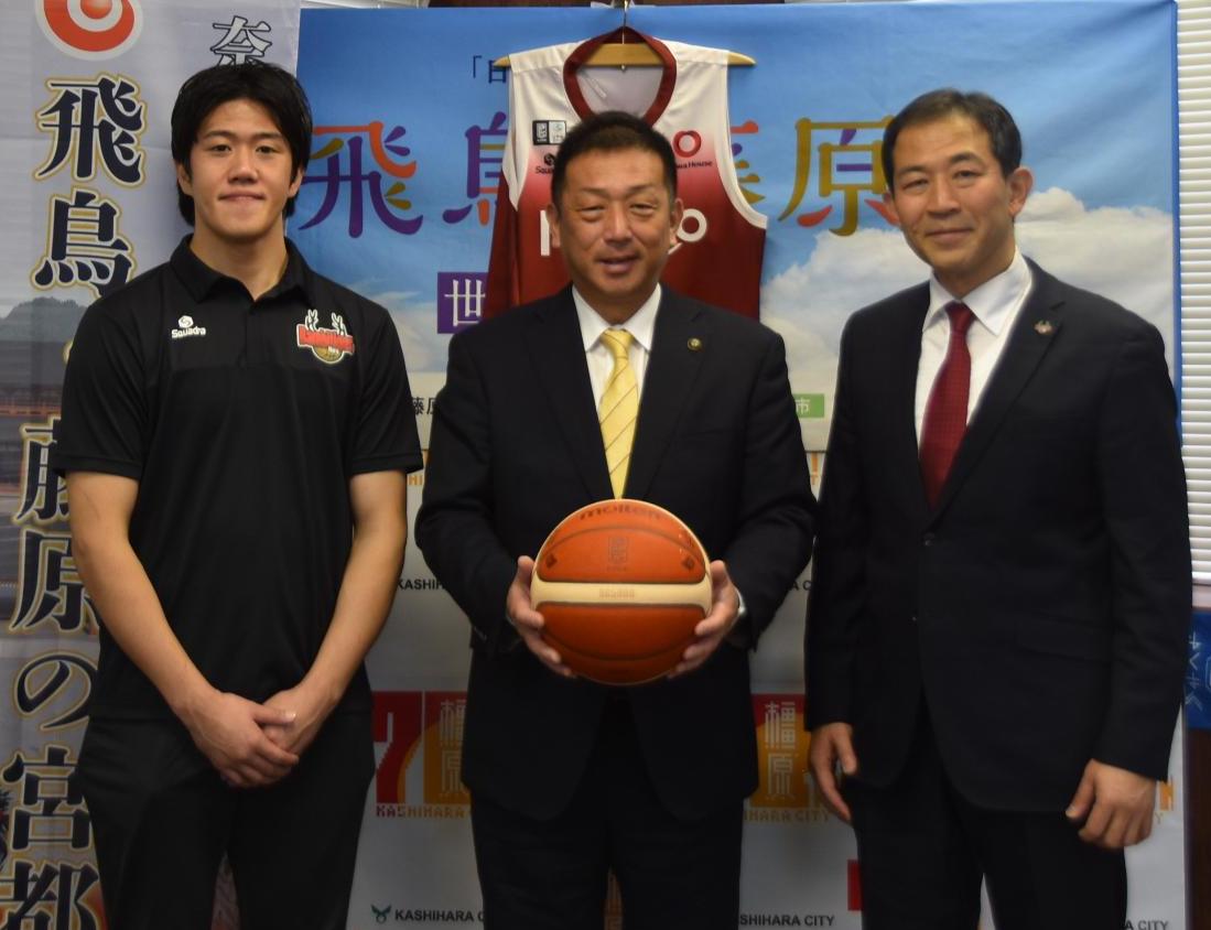 バンビシャス表敬訪問2025