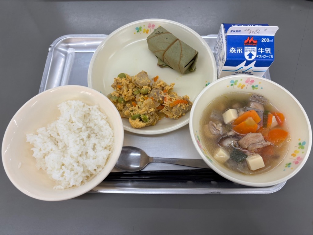 柿の葉寿司の献立