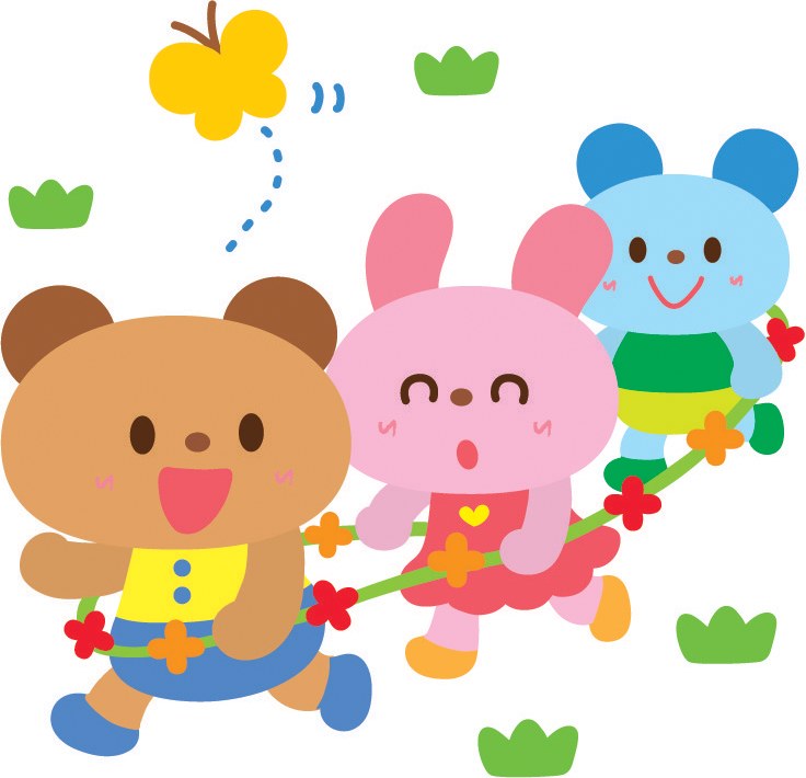 でんしゃごっこ