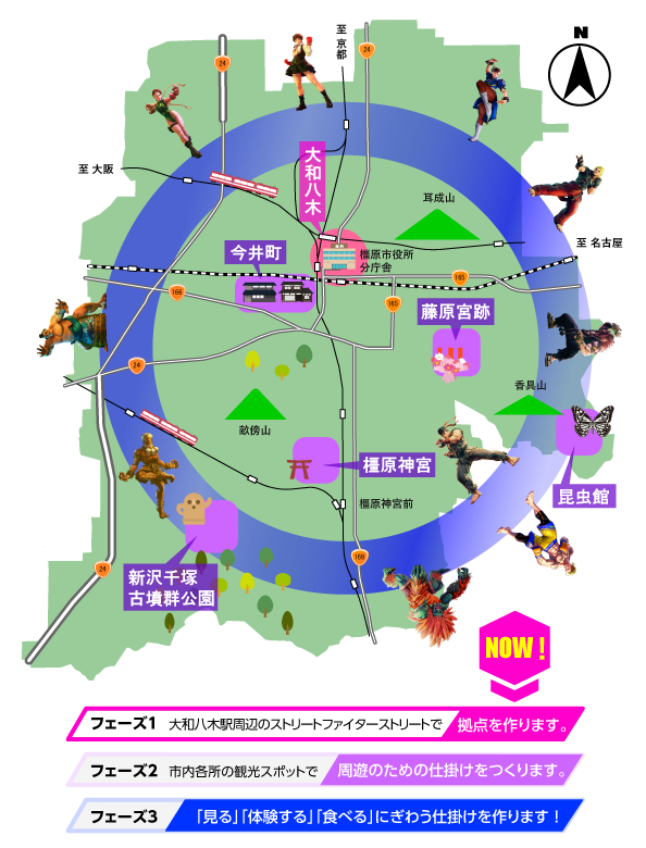 株式会社カプコンとの取り組みフェーズマップ