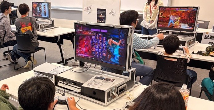 試遊体験の様子